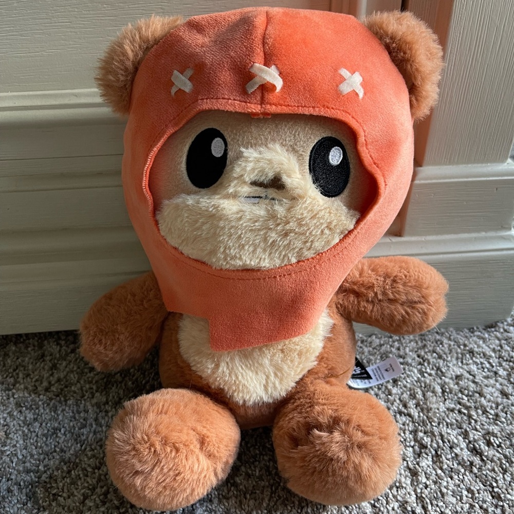 Star Wars Ewok Plush with Orange Hood 11 inch